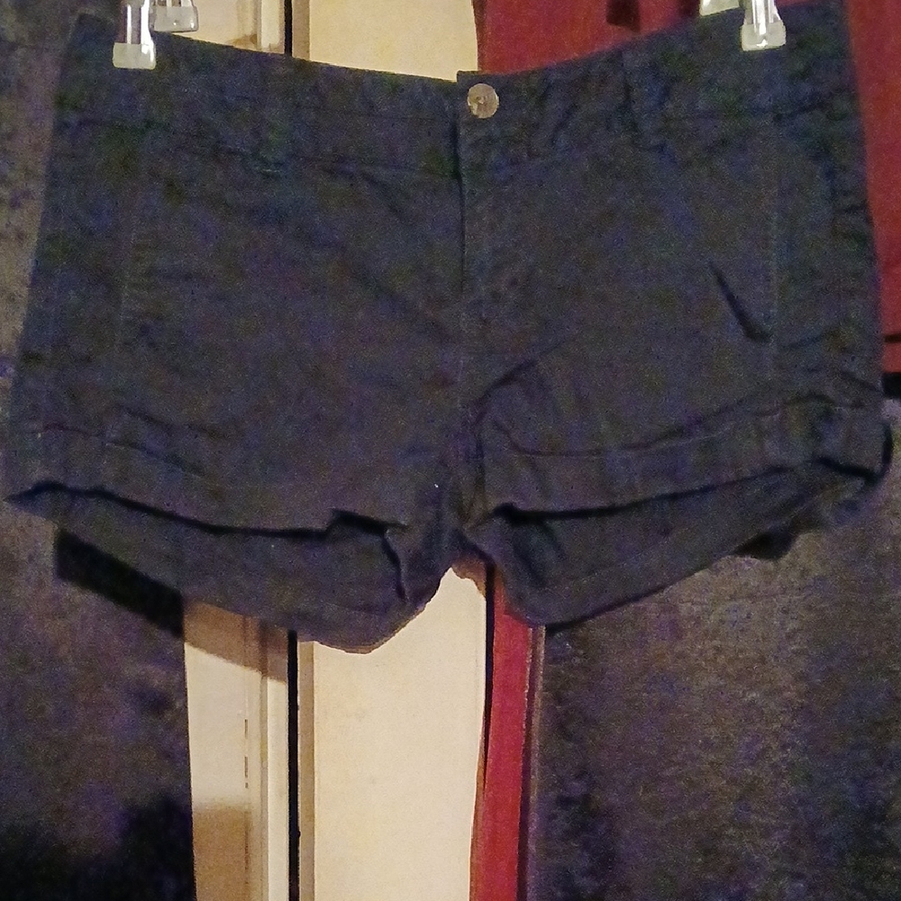 Express Black Jean Shorts